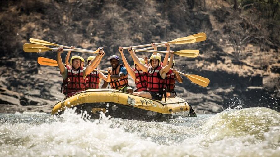 Zambezi River Rafting Experience from Livingstone, Zambia