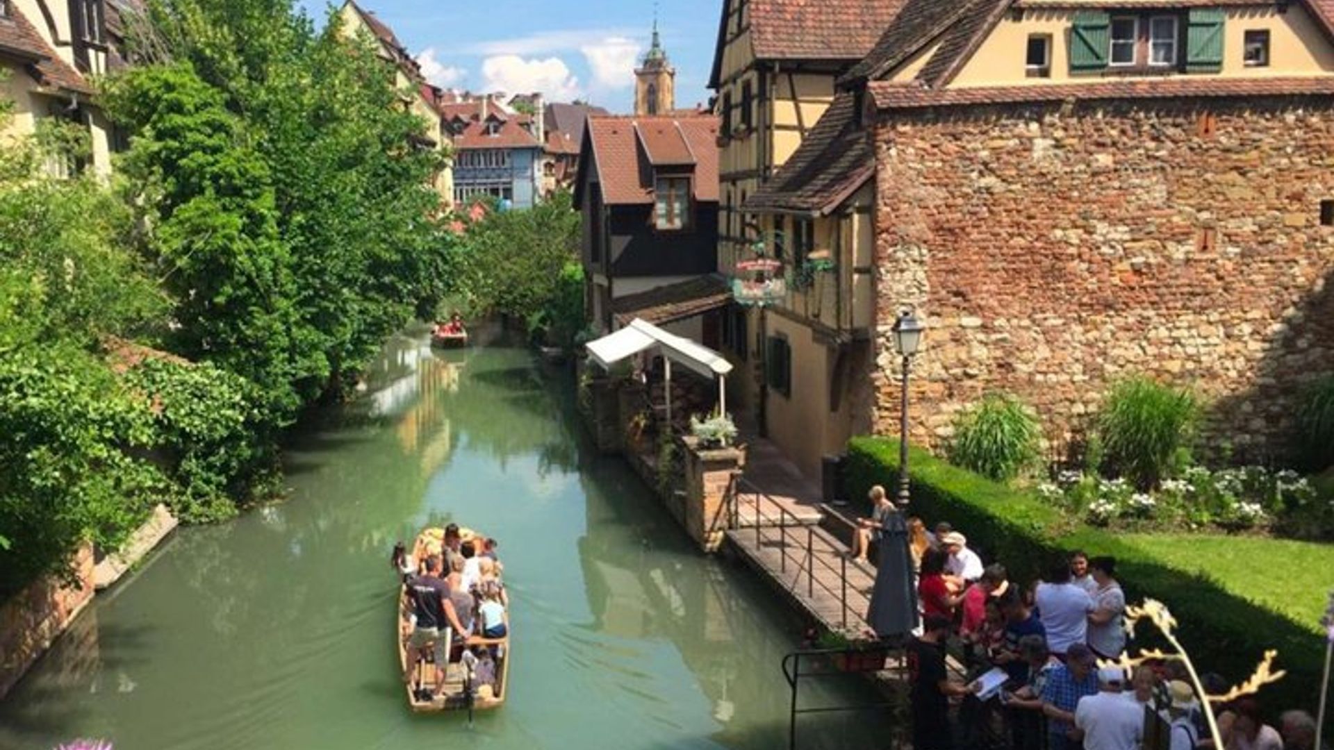 Colmar 2H Visite à pied avec petite croisière en bateau Venise
