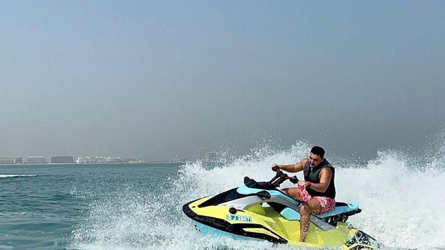 Dubai, Burj al Arab, and Atlantic Jet Ski Tour