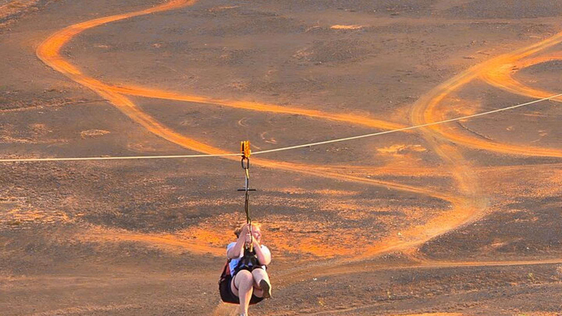 Tirolesa en Sal, Cabo Verde