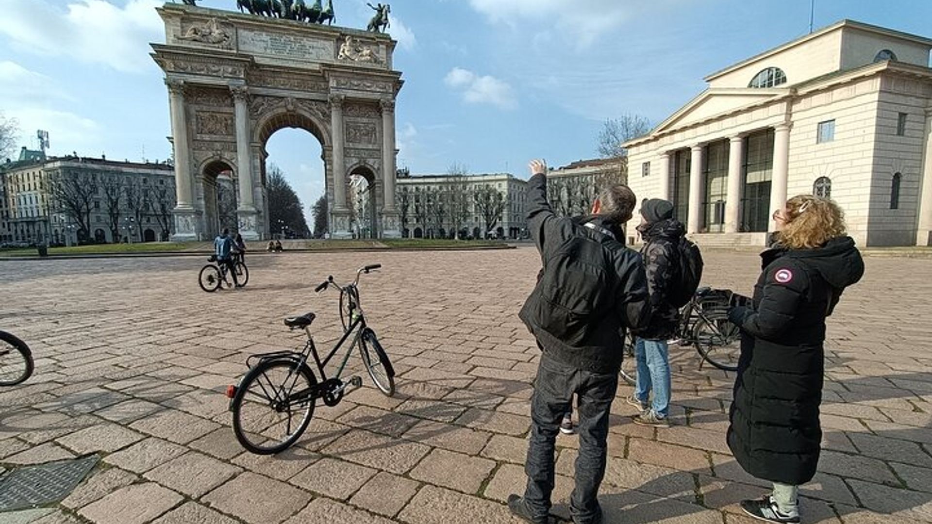 Mailand Highlights Halbtägige geführte Fahrradtour in kleiner Gruppe