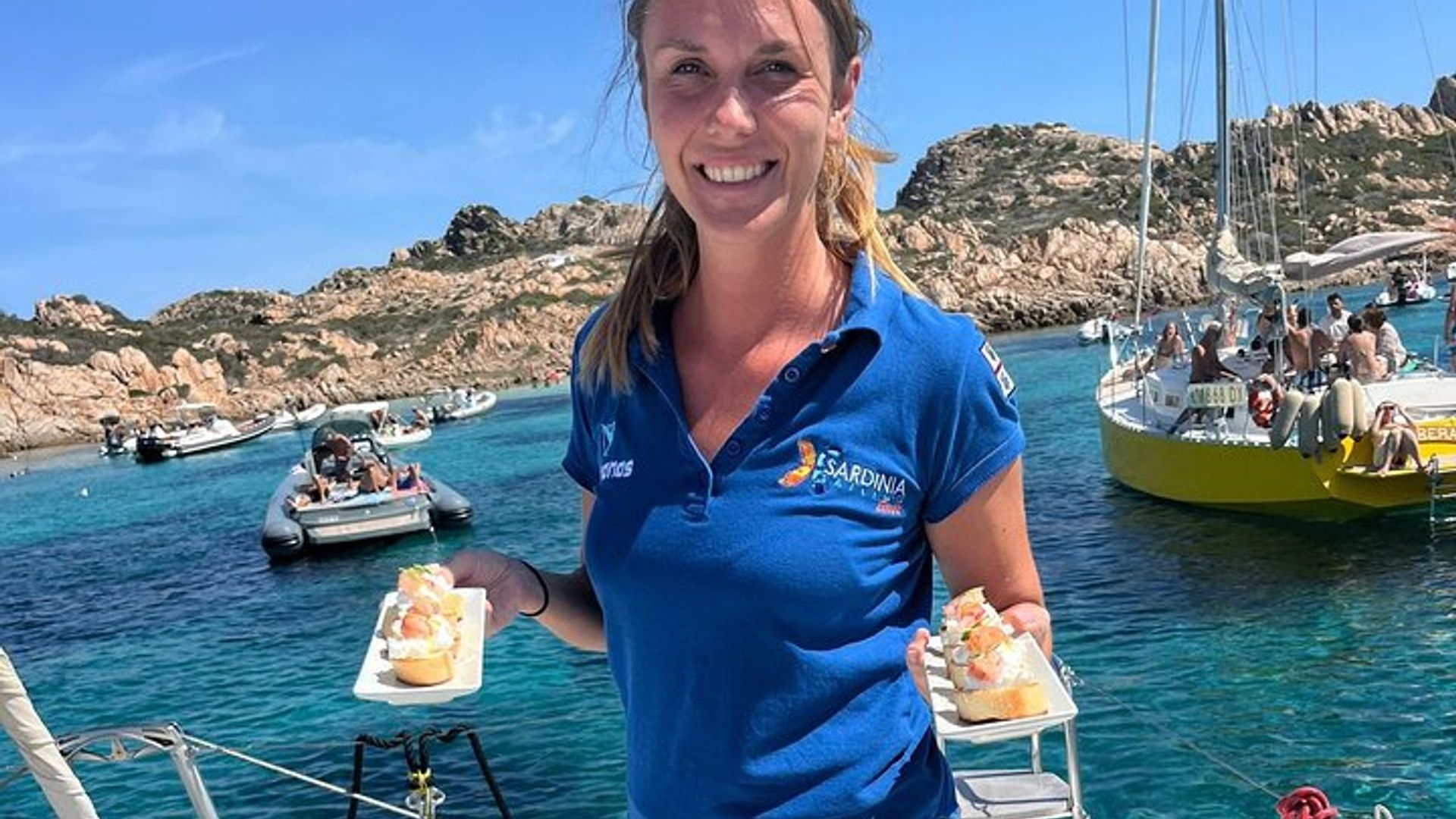 3-Catamaran from Cannigione to the islands of the Archipelago