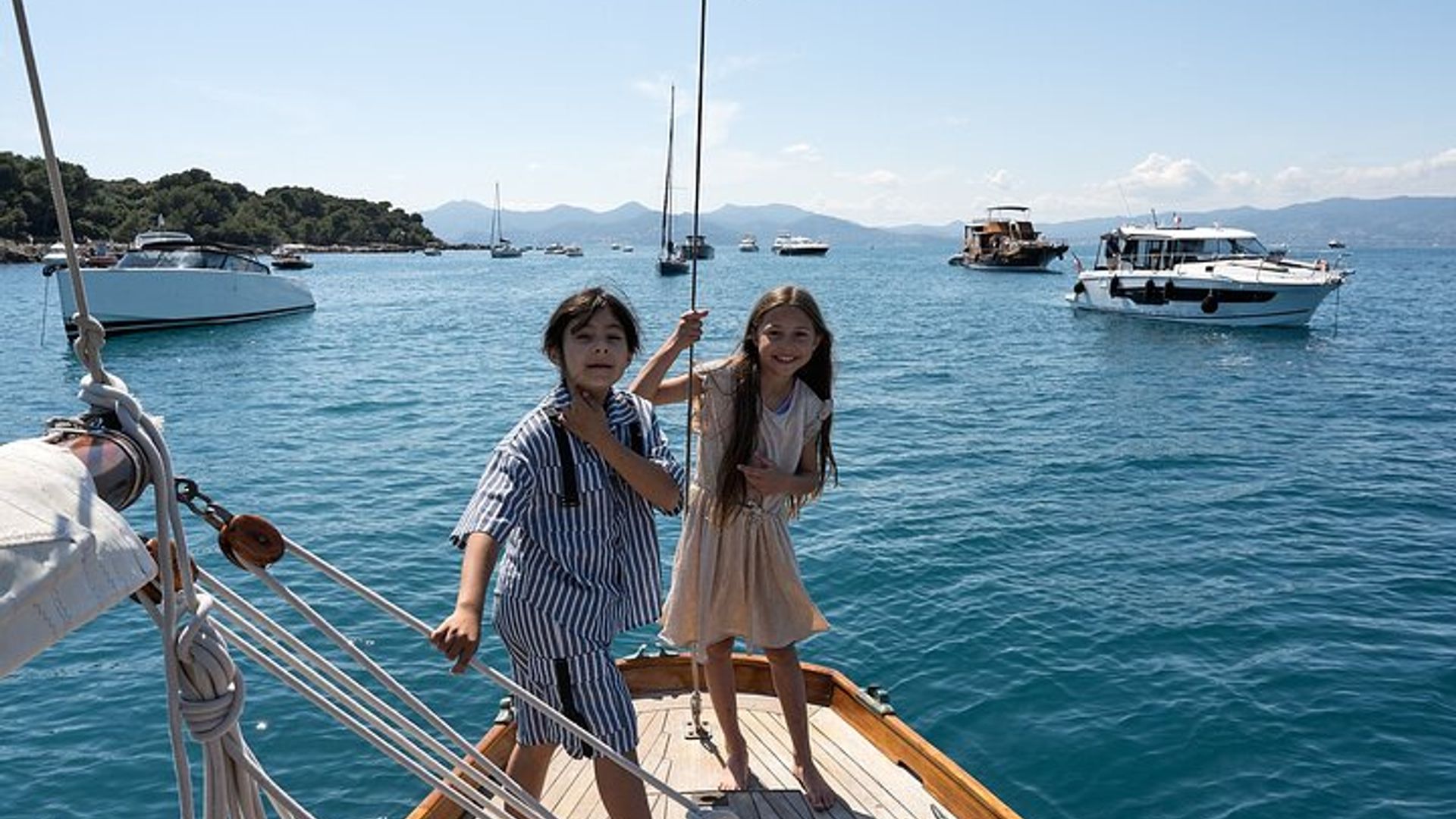 Klassische Segelkreuzfahrt in der Bucht von Cannes