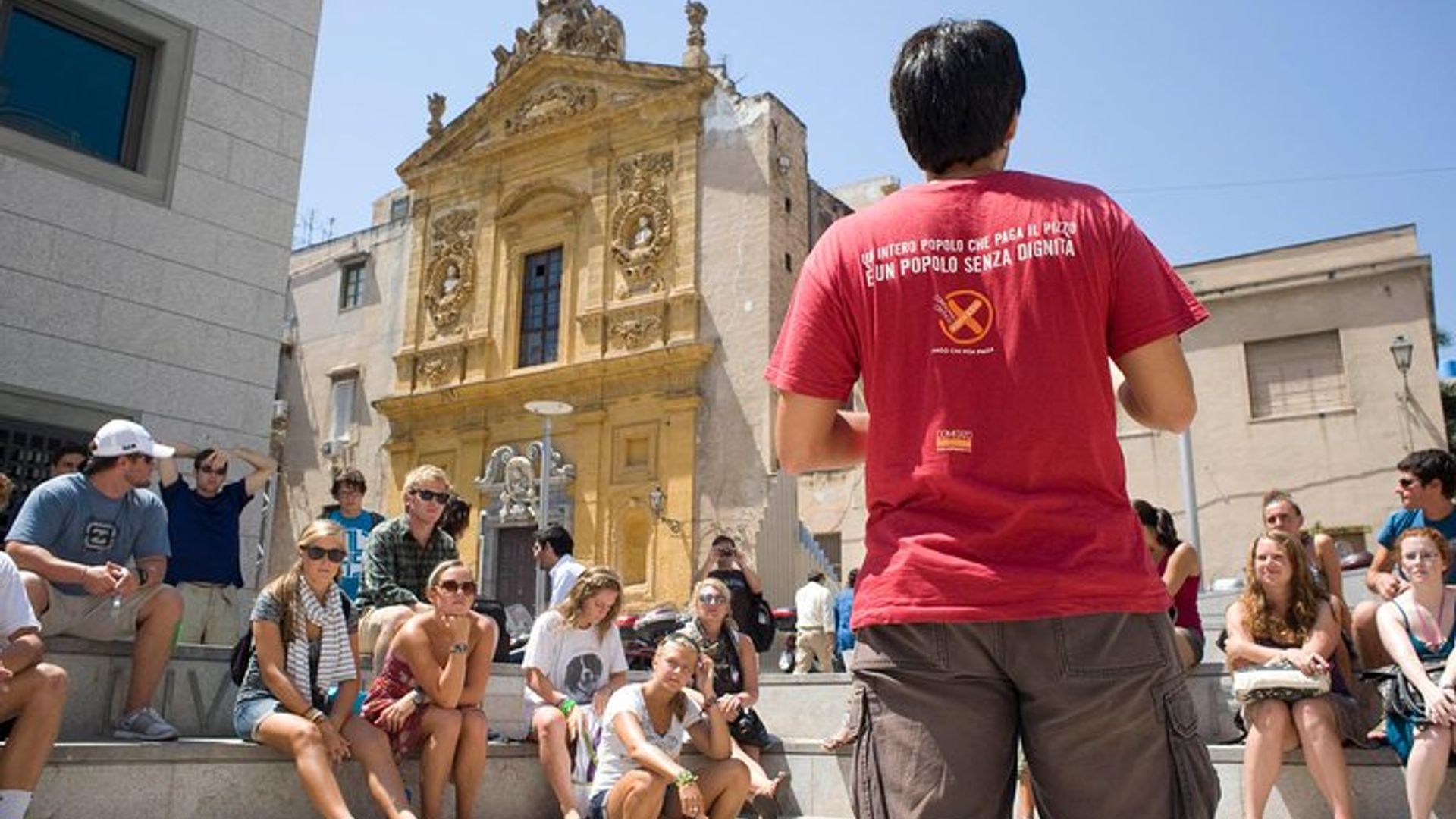 Balade en petit groupe dans la ville de Palerme et à la découverte du mouvement anti-mafia