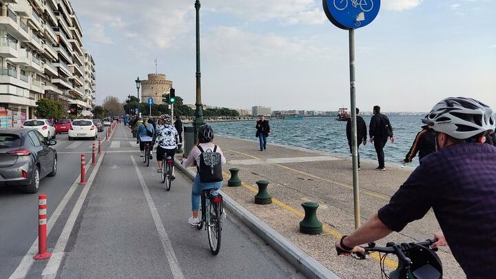 Scenic e-Bike Tour in Thessaloniki