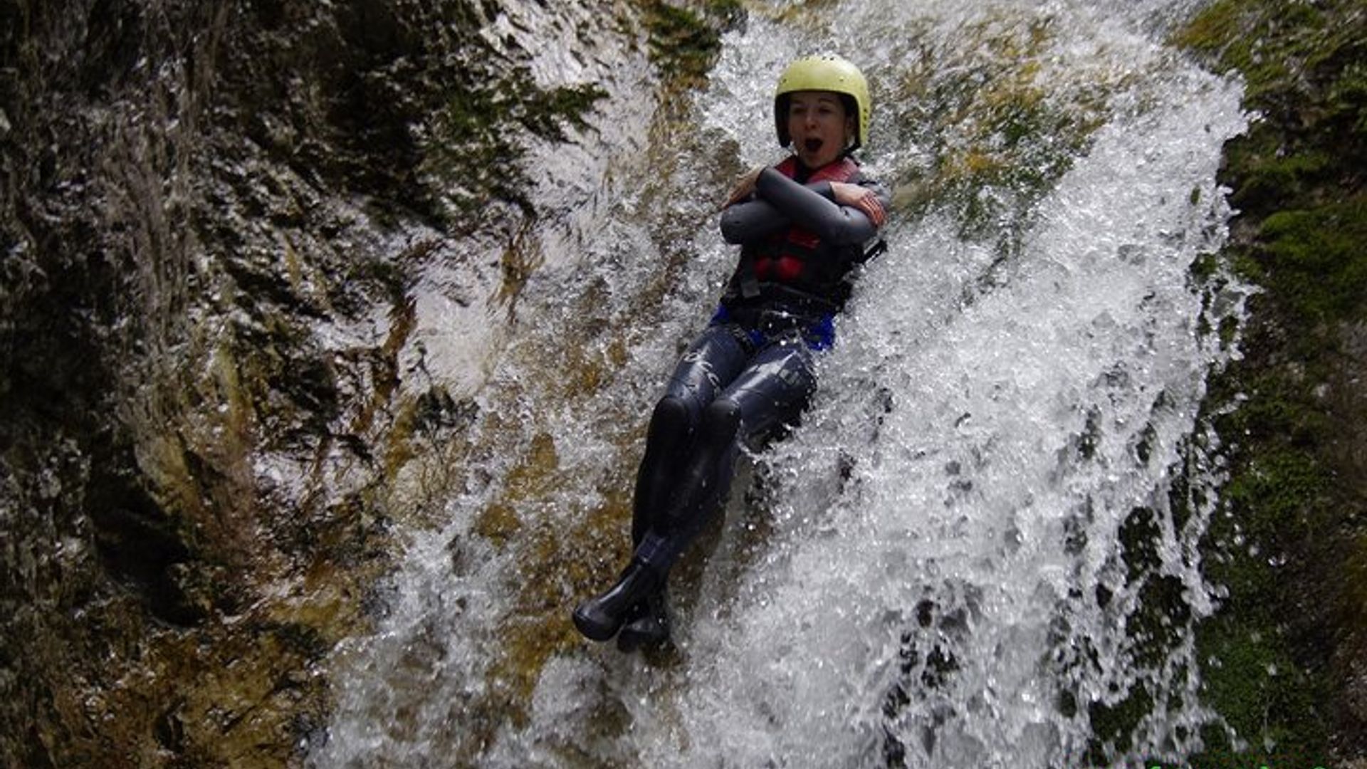 Canyoning in Susec Canyon