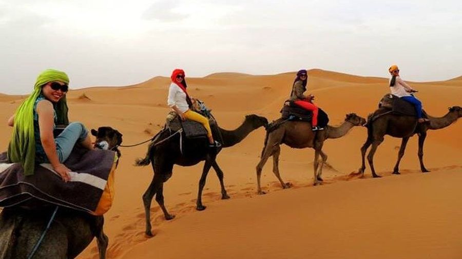 Shared group Fez to Fez Sahara tour 2Days/1Night