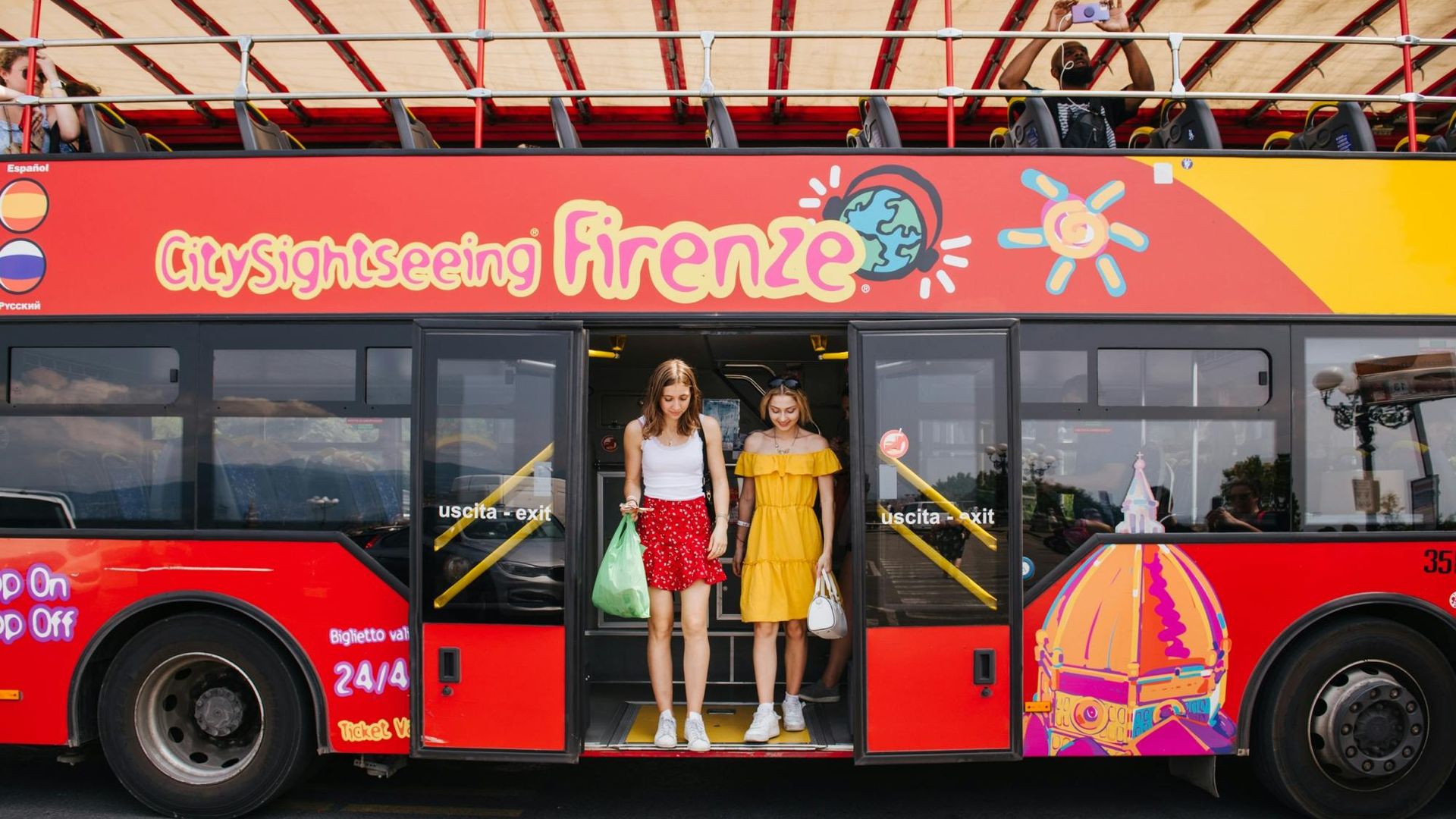 Florence hop-on hop-off bus tour - 24, 48, 72-hour tickets
