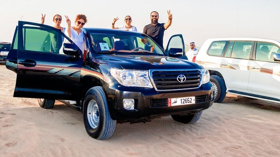 Desert safari, Dune bashing, Sandboarding, Camel With ATV Option