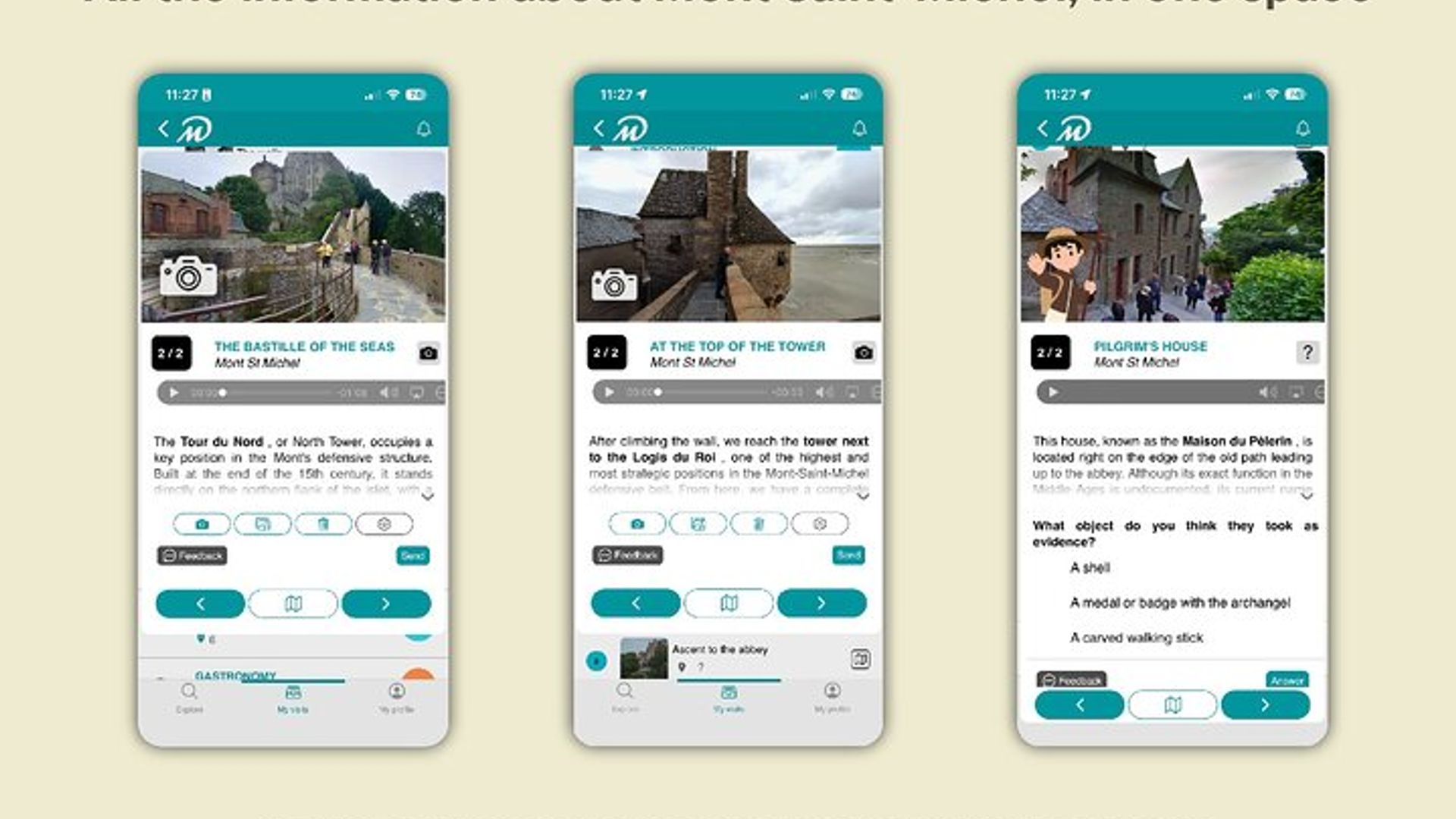 TOP Mont Saint-Michel : Private guided tour with your mobile