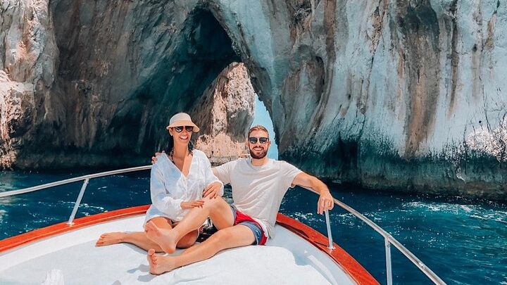 Capri Private Boat Tour with Blue Grotto Visit