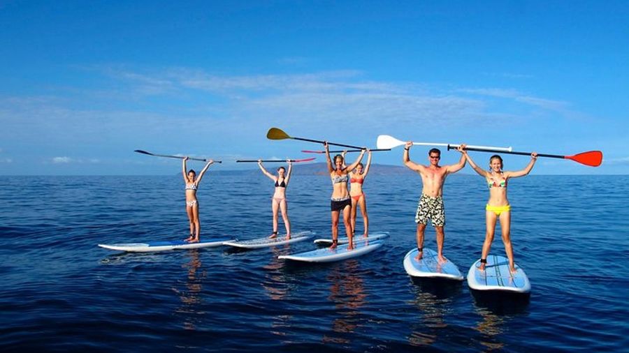 Maui Makena Landing Private Beginner Paddleboard Lesson