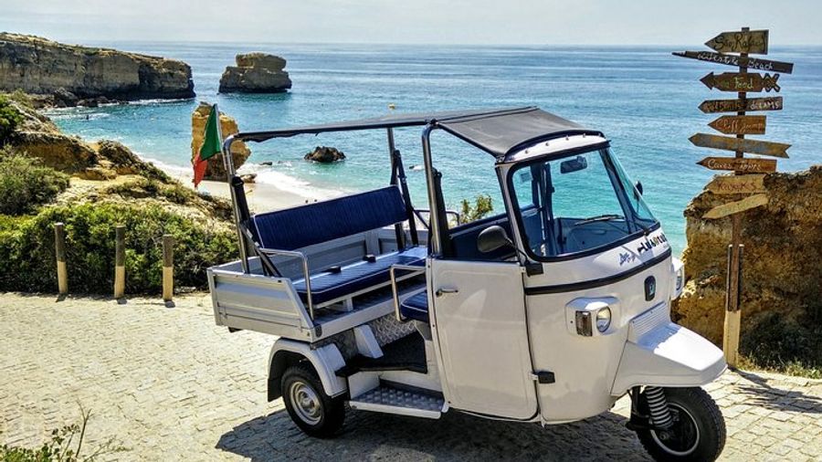 Albufeira Coastal Tour by Tuk-Tuk