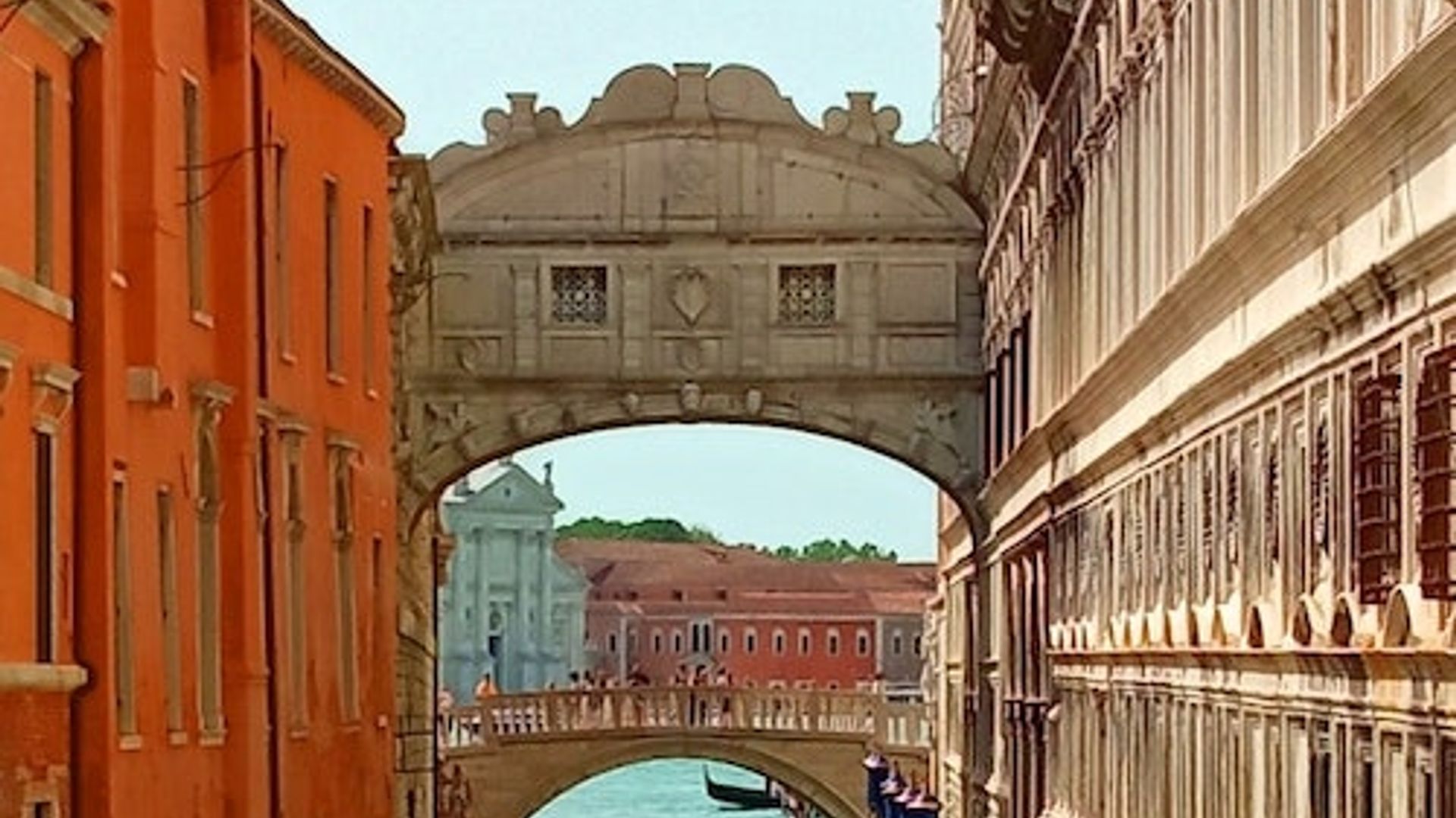 Venice: Gondola Ride through the Bridge of Sighs and St. Mark’s Basin