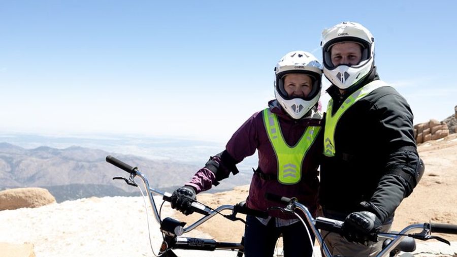Colorado Springs Pikes Peak Summit Downhill Bike Tour