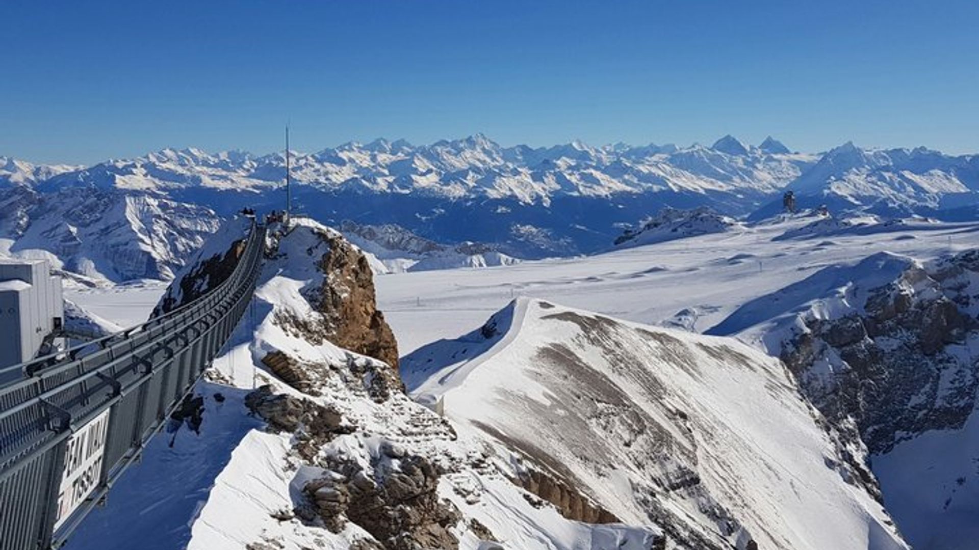 Transfert privé depuis Montreux vers le Glacier 3000 (vice-versa)