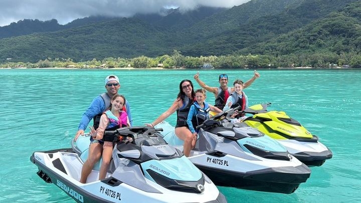3H Premium Jet Ski Tour to Discover Moorea