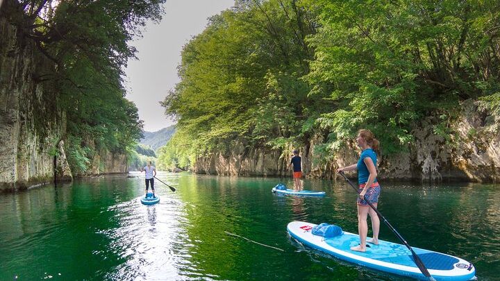 Soča River Private Stand-up Paddleboarding Tour