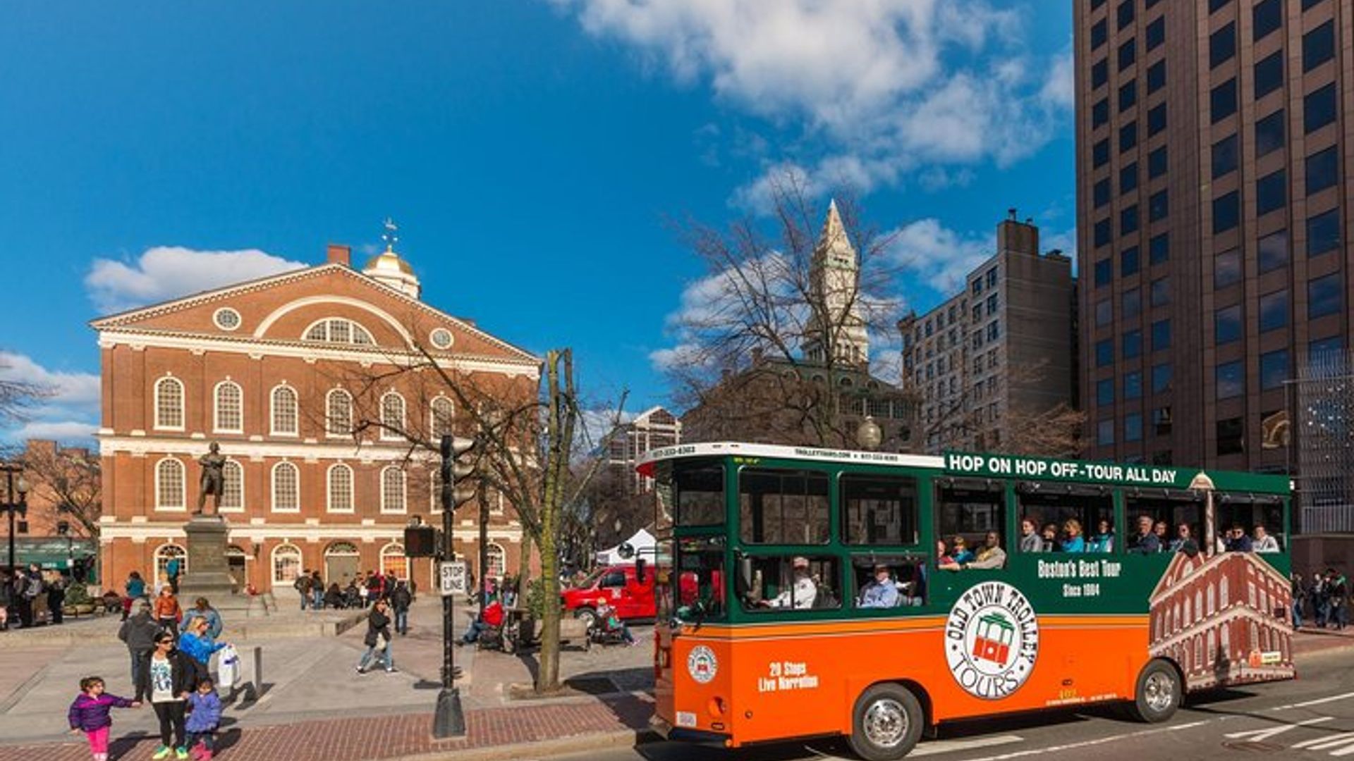 Boston Hop-On Hop-Off Trolley 1- or 2-Day Pass with 14 Stops image 3