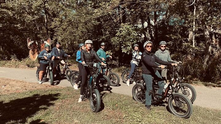 Guided Asheville E-bike Tour of River Arts, Mountains and Murals