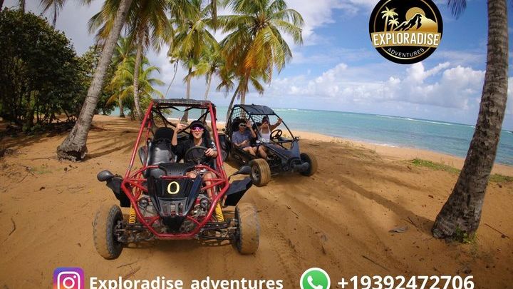 Piñones Beach Buggy + El Yunque Waterfall Adventure