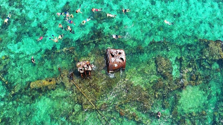 Roatan 3 Stop Snorkeling Adventure, Shipwreck, Starfish & Blue Channel