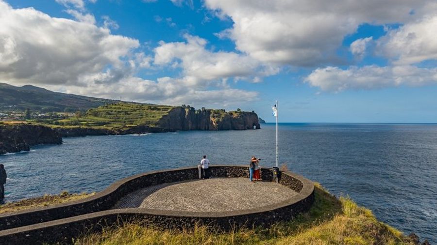 São Miguel West from Ponta Delgada with Setes Cidades