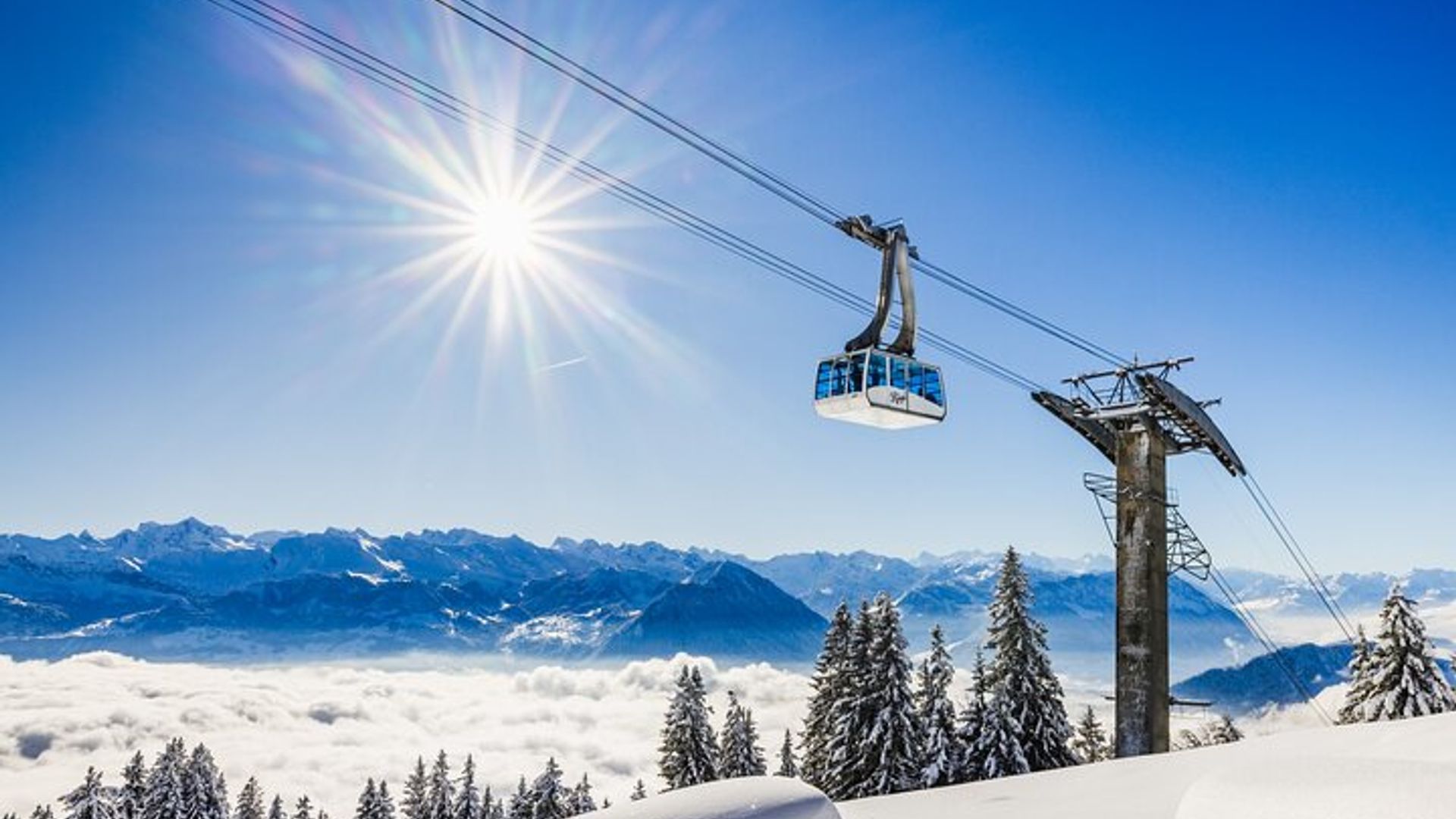 Pass journalier autoguidé au Mont Rigi avec accès au spa