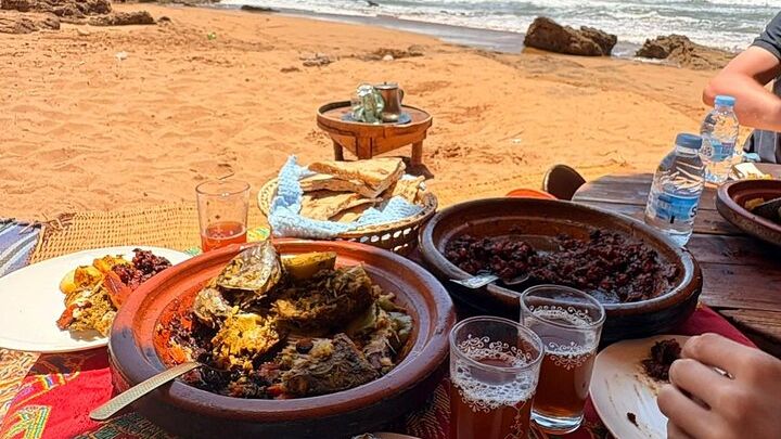 Essaouira Waterfall Hike & Coastal Walk with Tagine, Fishing