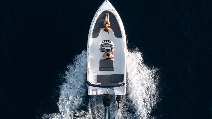 Santorini License-Free Private Boat Rental