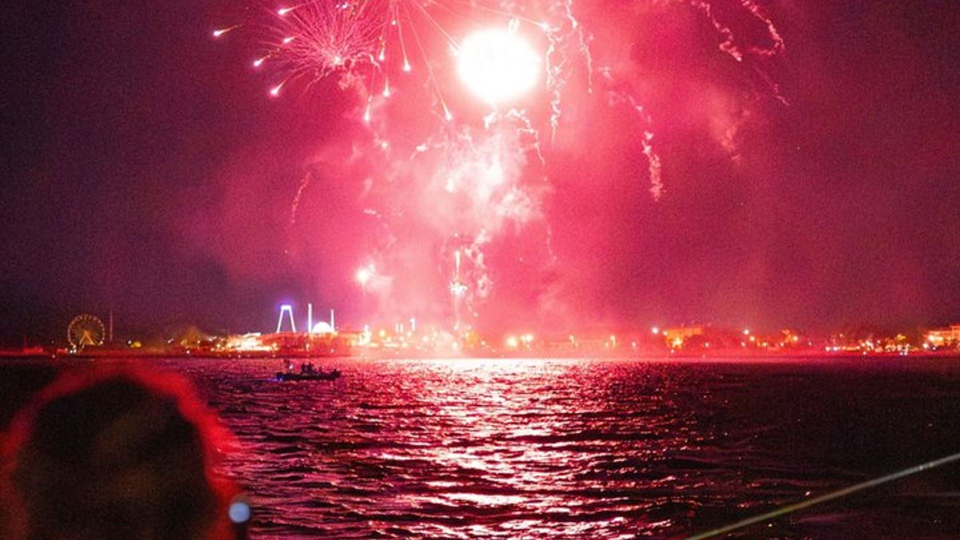 Saint-Raphael, The Fireworks at Sea