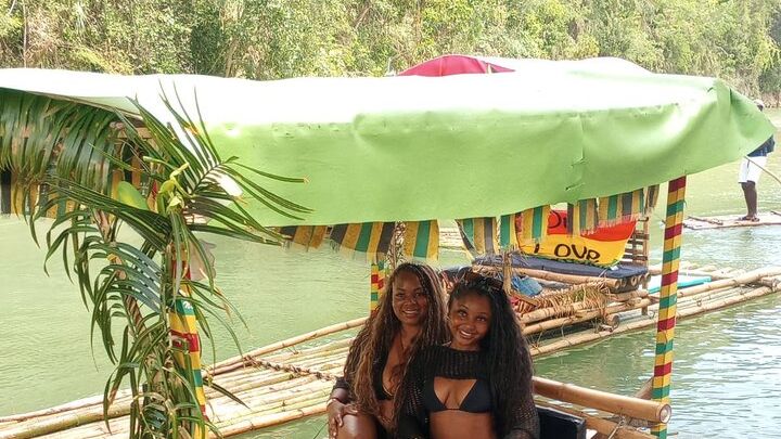 Private Transport to River Tubing or Rafting and Blue Hole combo