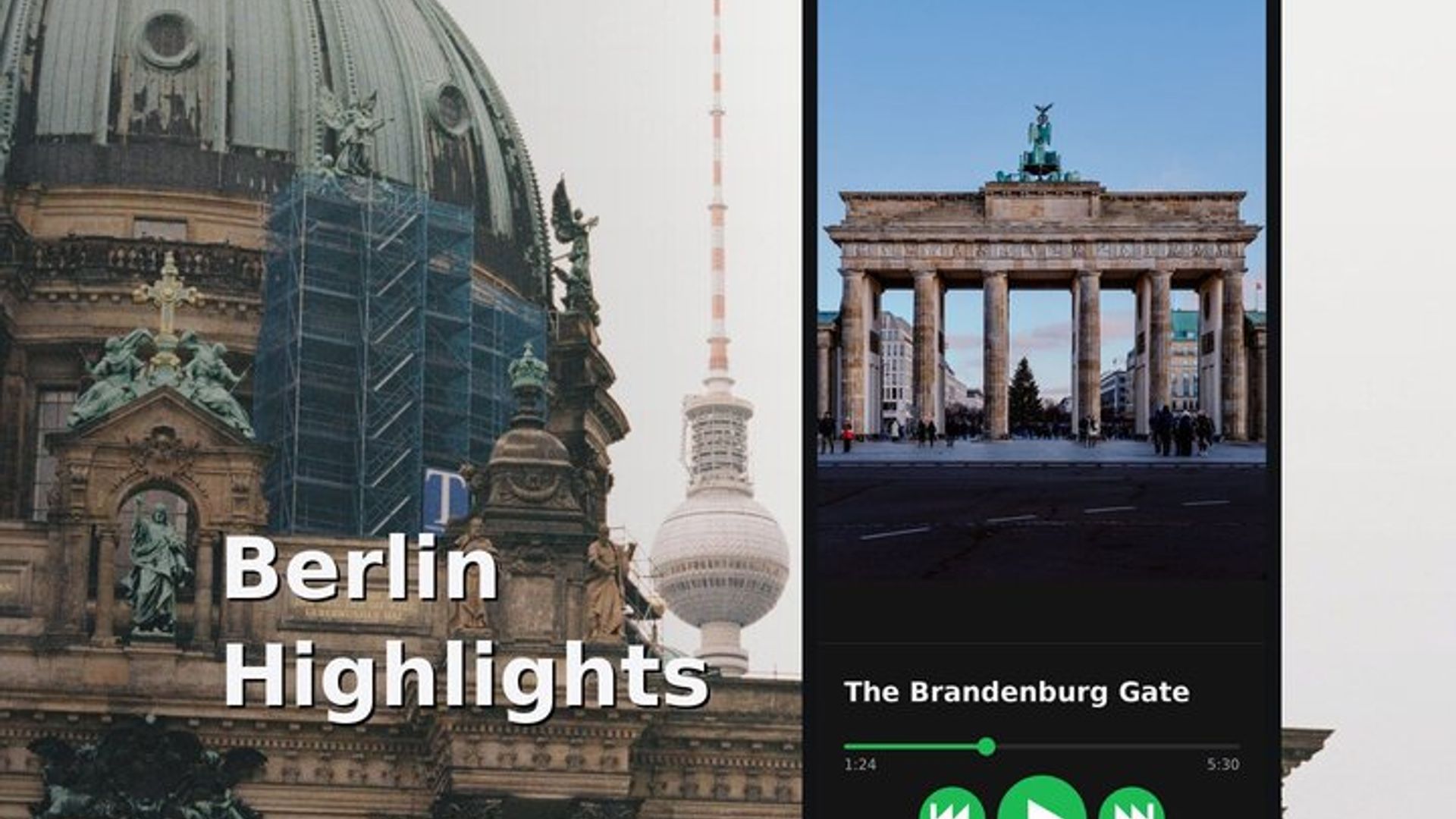 Berlin in a Day - Audio Guide and Self Guided Tour