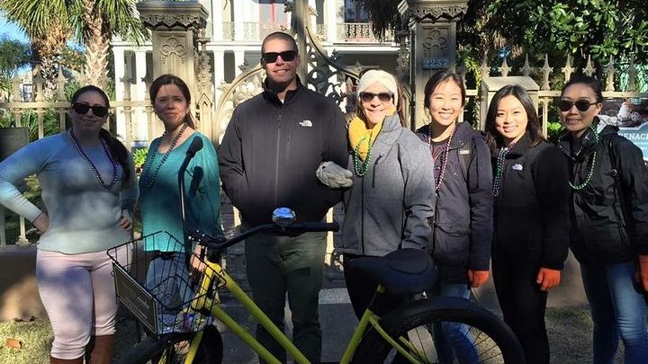 New Orleans French Quarter & Garden District Combo Bike Tour