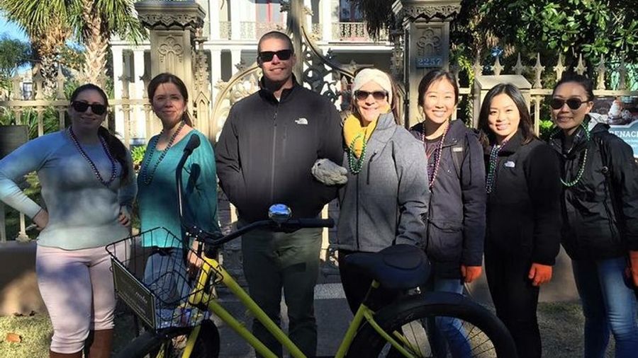 New Orleans French Quarter & Garden District Combo Bike Tour
