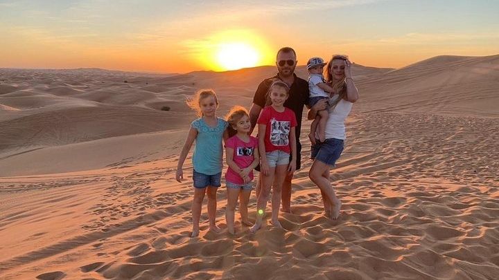 Dubai Sunset Desert Safari With Dinner and Camel Ride