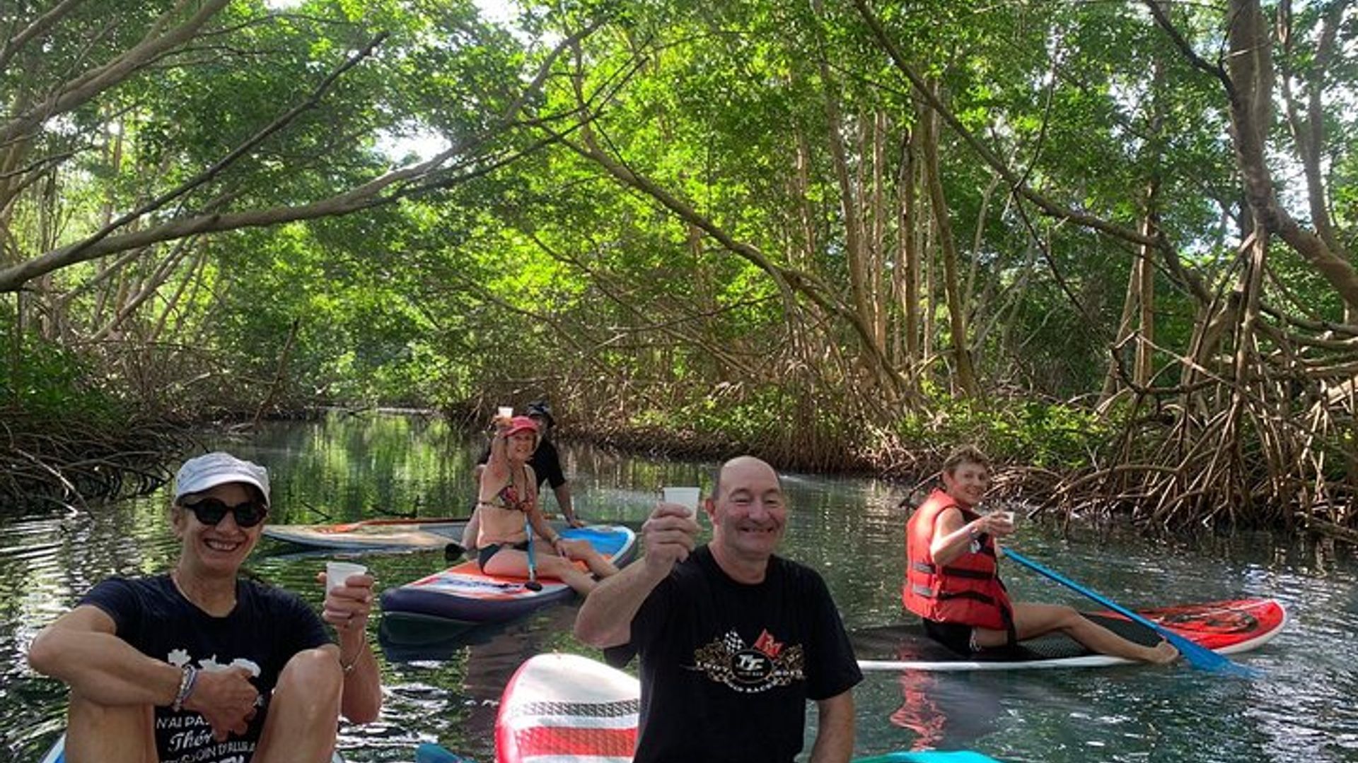 Mangroven-Paddelfahrt Sainte Anne Guadeloupe