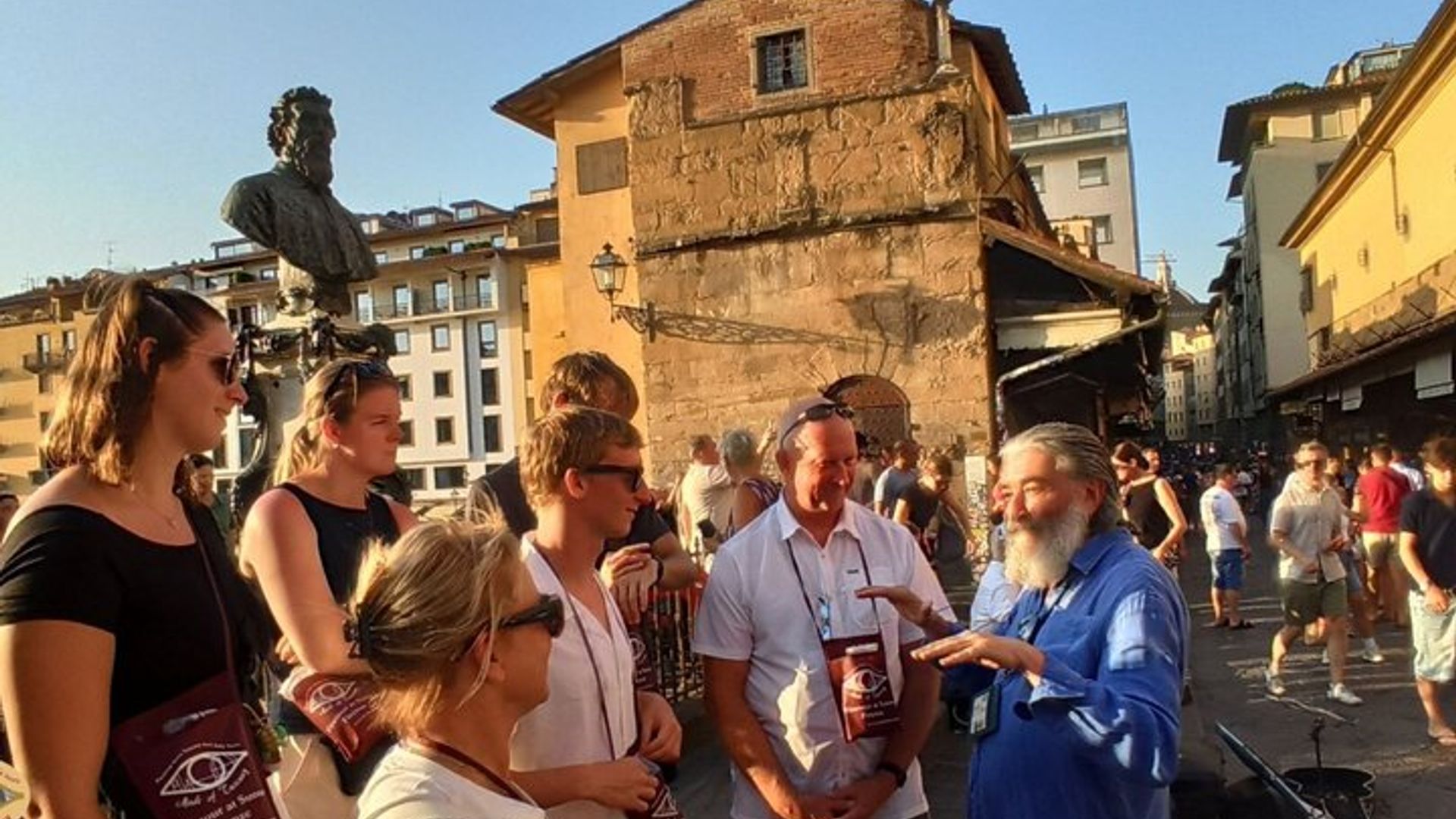 Florence Walking Tour with Wine & Food Tasting