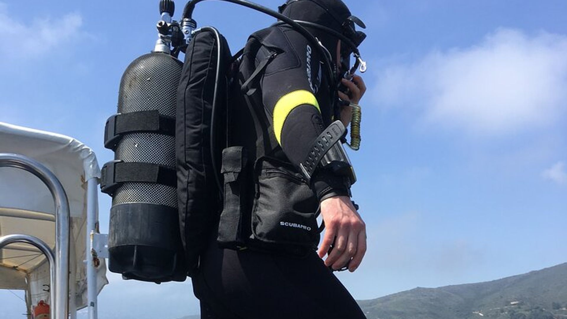 Aventura submarina con bautismo de mar en la isla de Elba