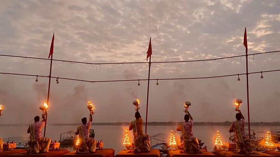 Varanasi Private Marigold Boat Tour
