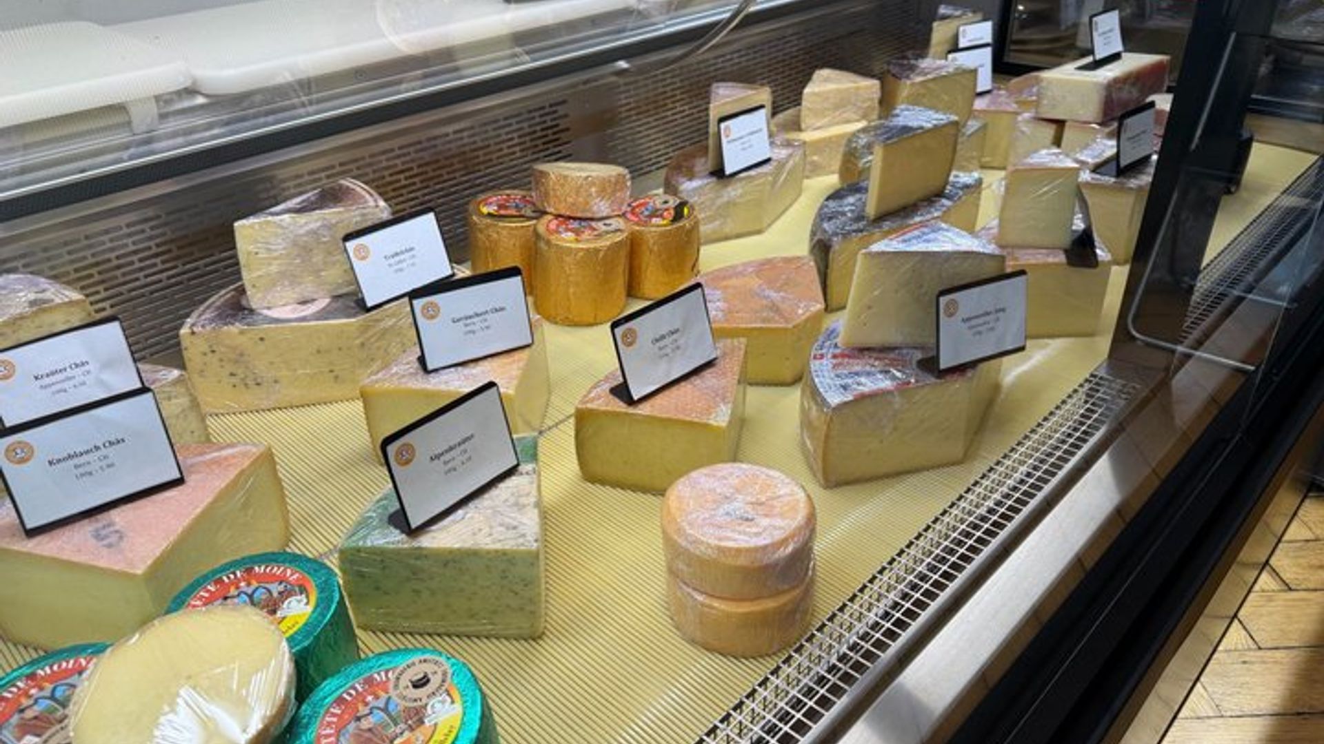 Basel Gruyère und Schweizer Käse Experten geführte Verkostung : Bis zu 7 Käsesorten