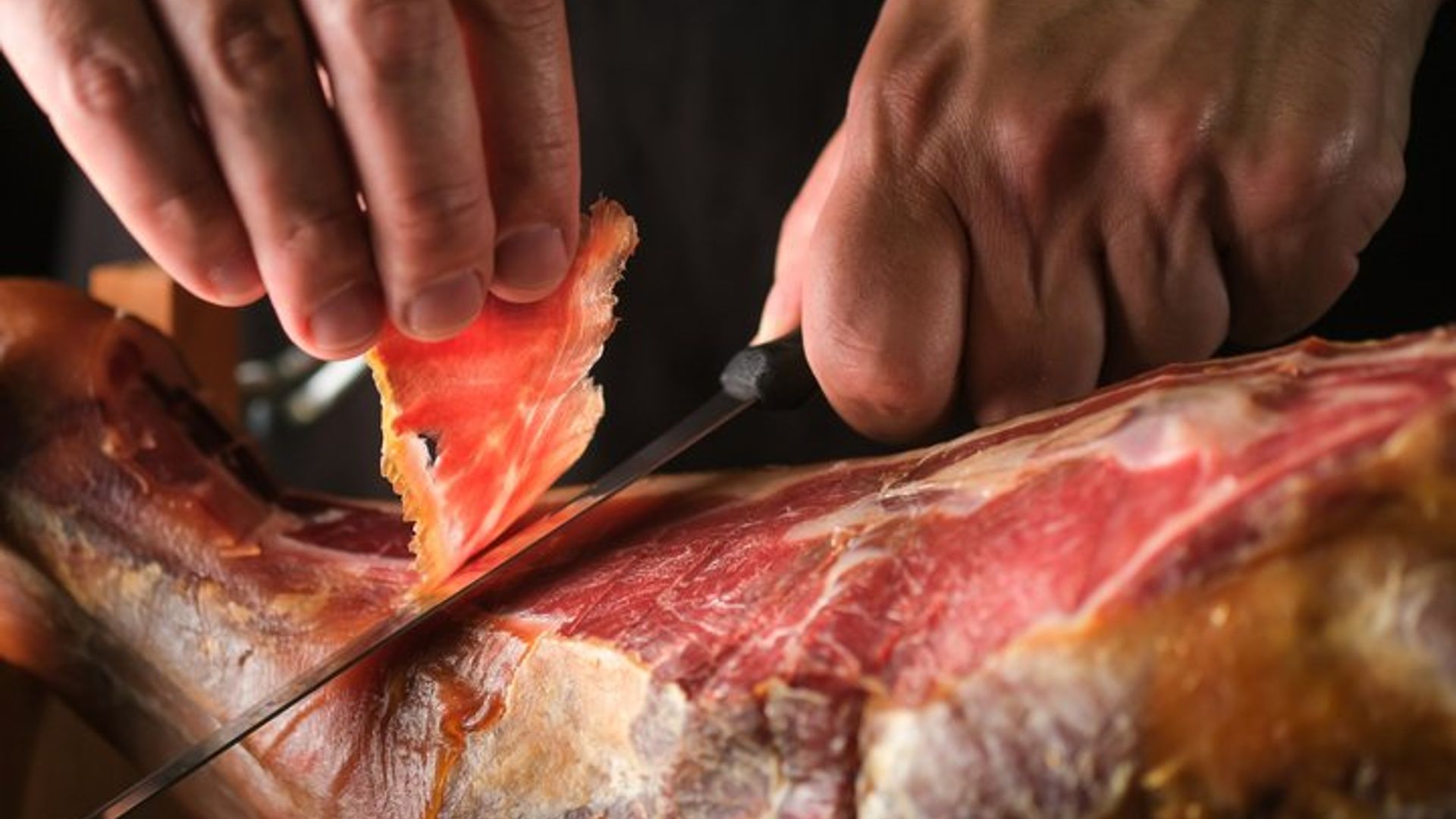 Barcelona from La Boqueria to Iberian Ham Factory Tour and Taste