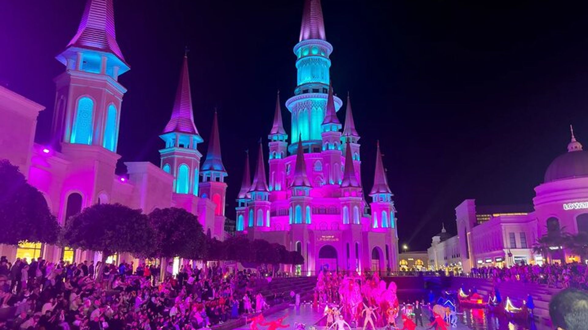 The Land of Legends Night Show with Roundtrip Transfer from Side