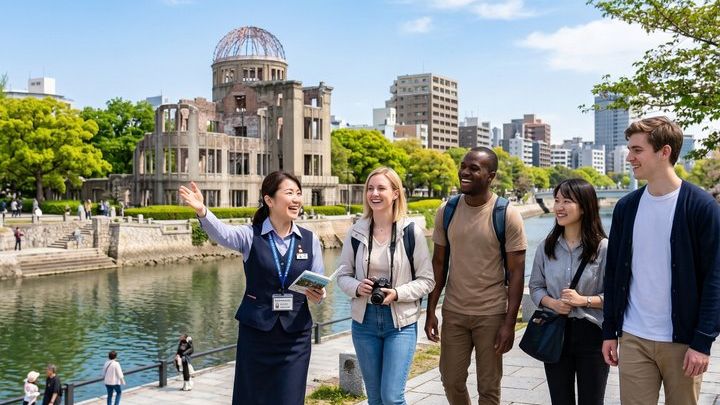 Hiroshima Private City Walking Tour with Hotel Pickup