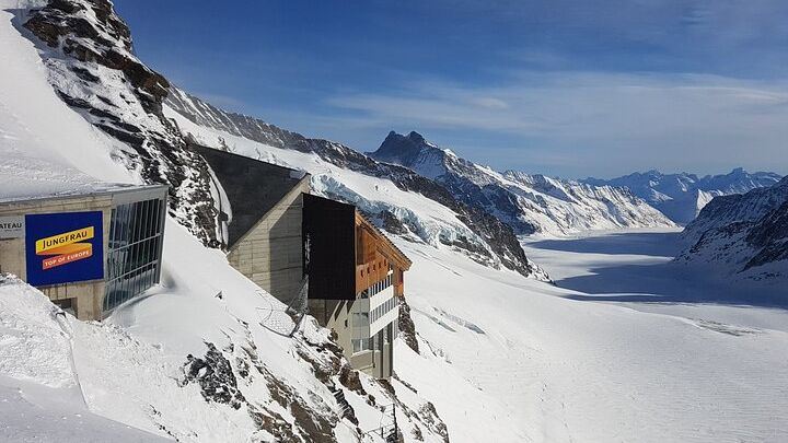 Jungfraujoch Top of Europe Private Day Trip from Basel