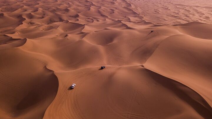 Doha Desert Adventure, Sandboarding, Dune Bashing,Inland Sea Tour