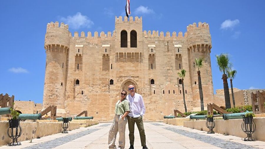 Alexandria: Catacombs and Citadel Small-Group Tour From Cairo