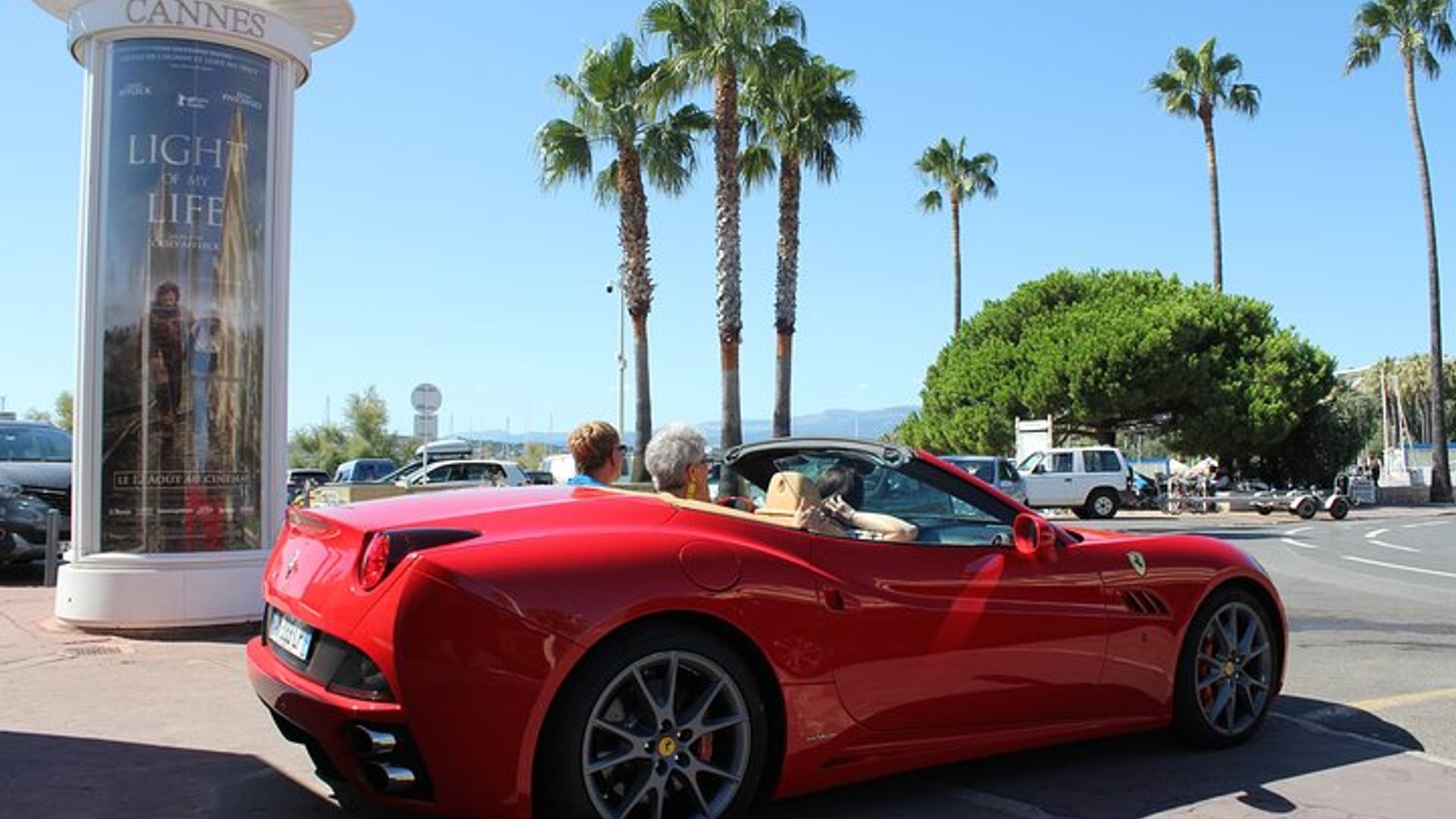 Private Ferrari-Fototour in Cannes