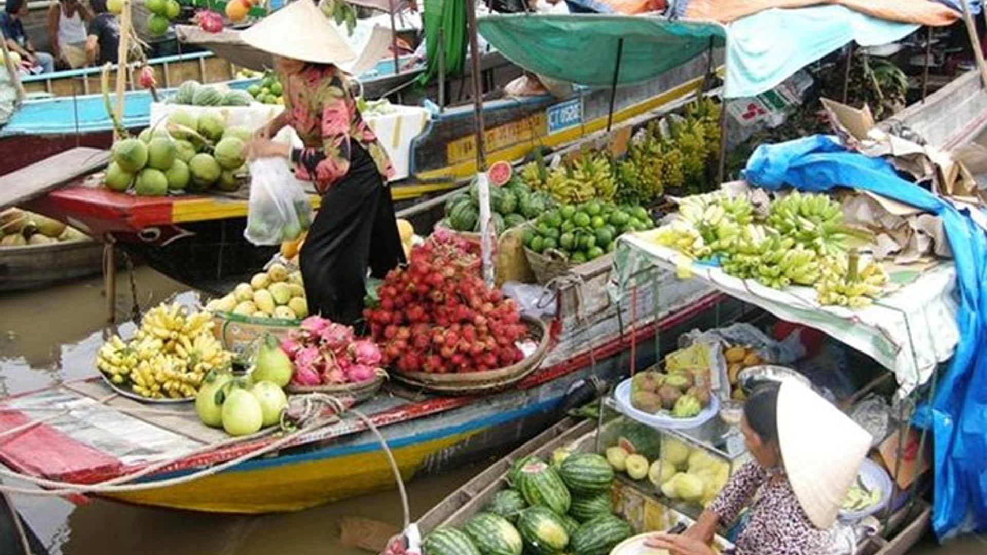 HCMC Tour de 2 días por el delta del Mekong y mercado flotante para grupos pequeños