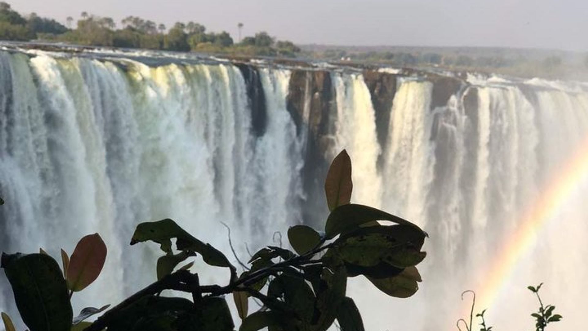 Ikibuga cyindege cya tagisi muri Victoria Falls Zimbabwe